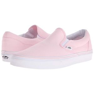 light pink slip on vans